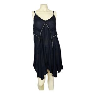 Free People Black Mini Dress